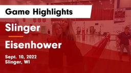 Slinger  vs Eisenhower Game Highlights - Sept. 10, 2022