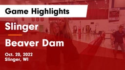 Slinger  vs Beaver Dam  Game Highlights - Oct. 20, 2022