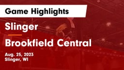 Slinger  vs Brookfield Central Game Highlights - Aug. 25, 2023