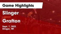 Slinger  vs Grafton  Game Highlights - Sept. 7, 2023