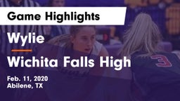 Wylie  vs Wichita Falls High Game Highlights - Feb. 11, 2020