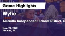 Wylie  vs Amarillo Independent School District- Caprock  Game Highlights - Nov. 23, 2020