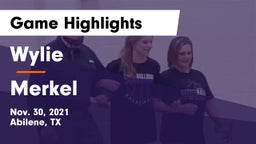 Wylie  vs Merkel  Game Highlights - Nov. 30, 2021