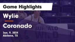 Wylie  vs Coronado  Game Highlights - Jan. 9, 2024