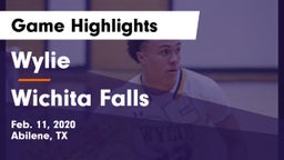 Wylie  vs Wichita Falls  Game Highlights - Feb. 11, 2020