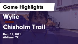 Wylie  vs Chisholm Trail  Game Highlights - Dec. 11, 2021