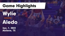 Wylie  vs Aledo  Game Highlights - Jan. 7, 2022