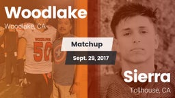 Matchup: Woodlake  vs. Sierra  2017
