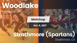 Matchup: Woodlake  vs. Strathmore (Spartans) 2017