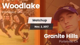 Matchup: Woodlake  vs. Granite Hills  2017