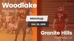Matchup: Woodlake  vs. Granite Hills  2018