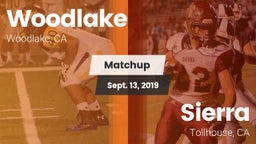 Matchup: Woodlake  vs. Sierra  2019