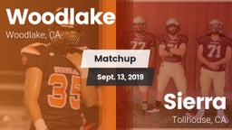 Matchup: Woodlake  vs. Sierra  2019