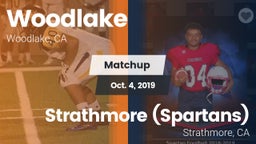 Matchup: Woodlake  vs. Strathmore (Spartans) 2019