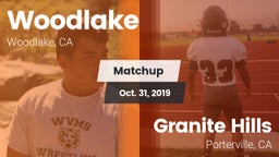 Matchup: Woodlake  vs. Granite Hills  2019
