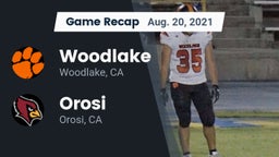 Recap: Woodlake  vs. Orosi  2021