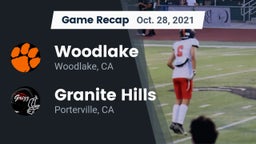 Recap: Woodlake  vs. Granite Hills  2021