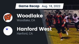 Recap: Woodlake  vs. Hanford West  2022