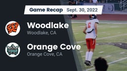Recap: Woodlake  vs. Orange Cove  2022