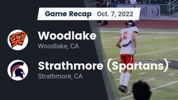 Recap: Woodlake  vs. Strathmore (Spartans) 2022