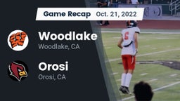 Recap: Woodlake  vs. Orosi  2022