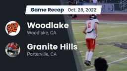 Recap: Woodlake  vs. Granite Hills  2022