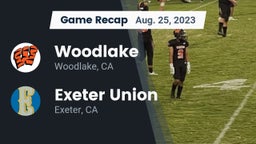 Recap: Woodlake  vs. Exeter Union  2023