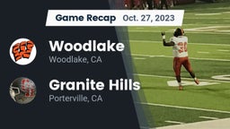 Recap: Woodlake  vs. Granite Hills  2023