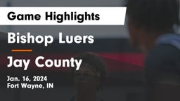 Bishop Luers  vs Jay County  Game Highlights - Jan. 16, 2024