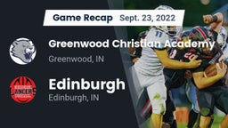 Recap: Greenwood Christian Academy  vs. Edinburgh  2022