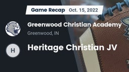 Recap: Greenwood Christian Academy  vs. Heritage Christian JV 2022