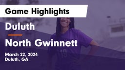 Duluth  vs North Gwinnett  Game Highlights - March 22, 2024