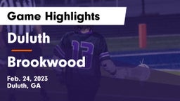 Duluth  vs Brookwood  Game Highlights - Feb. 24, 2023