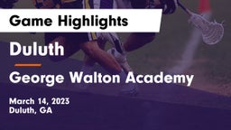 Duluth  vs George Walton Academy  Game Highlights - March 14, 2023