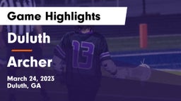 Duluth  vs Archer  Game Highlights - March 24, 2023