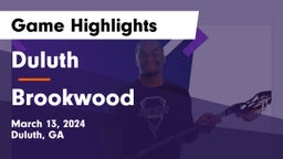 Duluth  vs Brookwood  Game Highlights - March 13, 2024