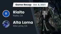 Recap: Rialto  vs. Alta Loma  2021