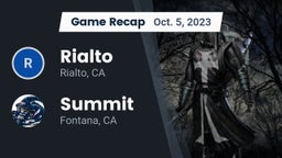 Recap: Rialto  vs. Summit  2023
