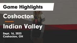 Coshocton  vs Indian Valley  Game Highlights - Sept. 16, 2023
