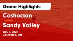 Coshocton  vs Sandy Valley  Game Highlights - Oct. 8, 2022