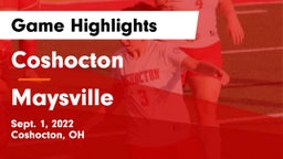 Coshocton  vs Maysville  Game Highlights - Sept. 1, 2022