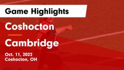 Coshocton  vs Cambridge  Game Highlights - Oct. 11, 2022