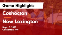 Coshocton  vs New Lexington  Game Highlights - Sept. 7, 2023