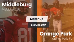 Matchup: Middleburg High vs. Orange Park  2017