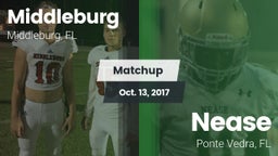 Matchup: Middleburg High vs. Nease  2017