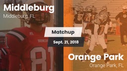 Matchup: Middleburg High vs. Orange Park  2018