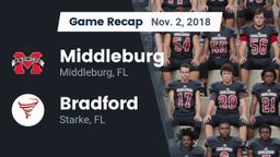 Recap: Middleburg  vs. Bradford  2018