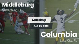 Matchup: Middleburg High vs. Columbia  2019