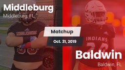 Matchup: Middleburg High vs. Baldwin  2019