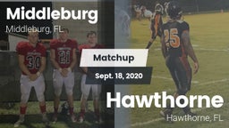 Matchup: Middleburg High vs. Hawthorne  2020